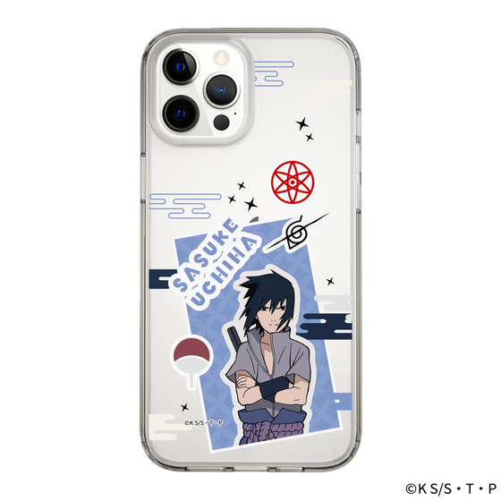 スリムプロテクションケース［ NARUTO -ナルト- 疾風伝 - ステッカー - うちはサスケ ］