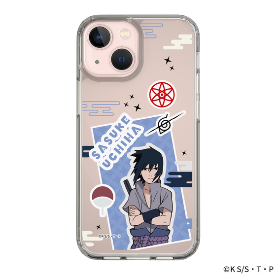 スリムプロテクションケース［ NARUTO-ナルト- 疾風伝 - ステッカー - うちはサスケ ］