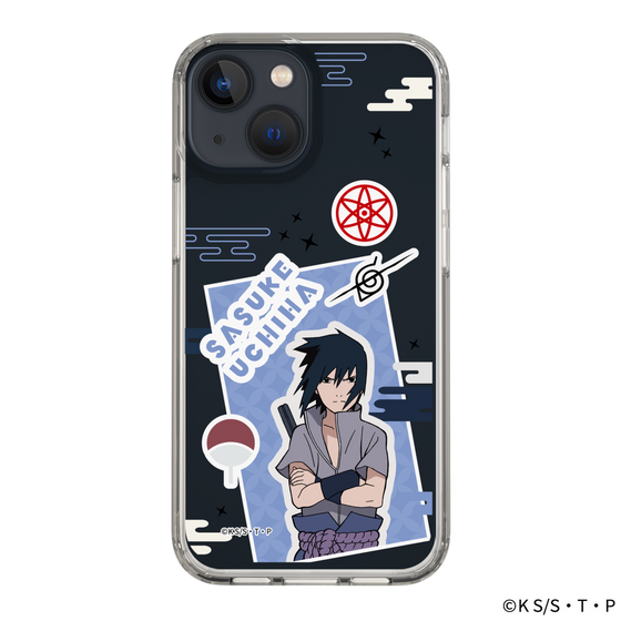 スリムプロテクションケース［ NARUTO -ナルト- 疾風伝 - ステッカー - うちはサスケ ］