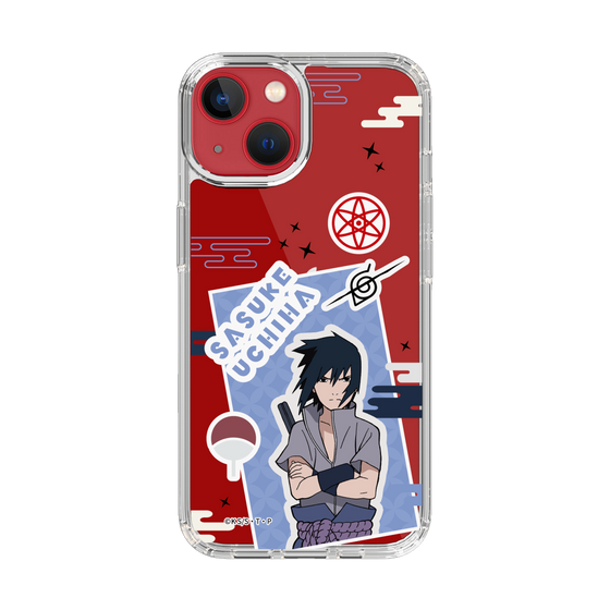 スリムプロテクションケース［ NARUTO -ナルト- 疾風伝 - ステッカー - うちはサスケ ］