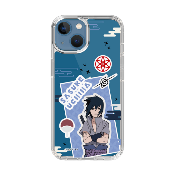 スリムプロテクションケース［ NARUTO -ナルト- 疾風伝 - ステッカー - うちはサスケ ］