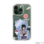 スリムプロテクションケース［ NARUTO -ナルト- 疾風伝 - ステッカー - うちはサスケ ］