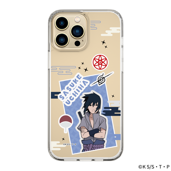 スリムプロテクションケース［ NARUTO -ナルト- 疾風伝 - ステッカー - うちはサスケ ］