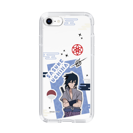 スリムプロテクションケース［ NARUTO -ナルト- 疾風伝 - ステッカー - うちはサスケ ］