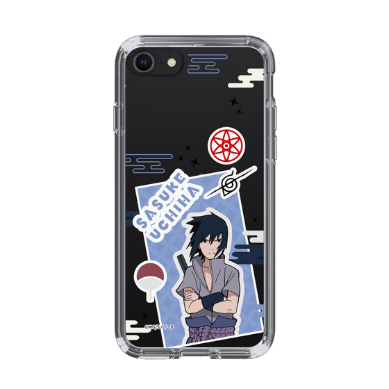 スリムプロテクションケース［ NARUTO -ナルト- 疾風伝 - ステッカー - うちはサスケ ］