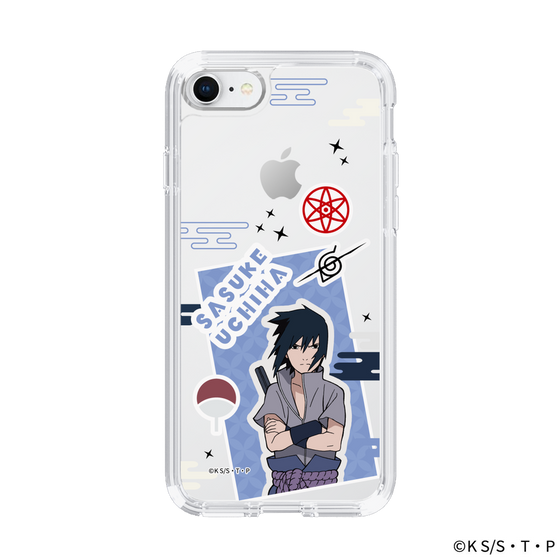 スリムプロテクションケース［ NARUTO-ナルト- 疾風伝 - ステッカー - うちはサスケ ］