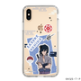 スリムプロテクションケース［ NARUTO -ナルト- 疾風伝 - ステッカー - うちはサスケ ］