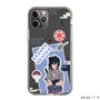 スリムプロテクションケース［ NARUTO -ナルト- 疾風伝 - ステッカー - うちはサスケ ］