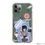 スリムプロテクションケース［ NARUTO -ナルト- 疾風伝 - ステッカー - うちはサスケ ］