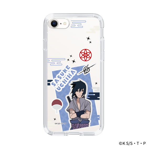 スリムプロテクションケース［ NARUTO-ナルト- 疾風伝 - ステッカー - うちはサスケ ］