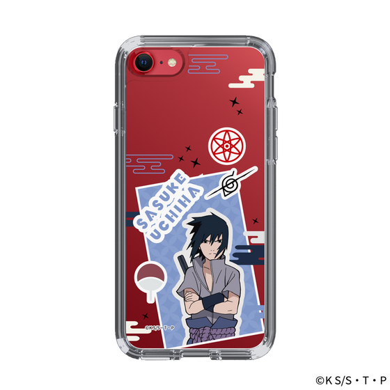 スリムプロテクションケース［ NARUTO -ナルト- 疾風伝 - ステッカー - うちはサスケ ］