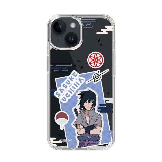 スリムプロテクションケース［ NARUTO -ナルト- 疾風伝 - ステッカー - うちはサスケ ］
