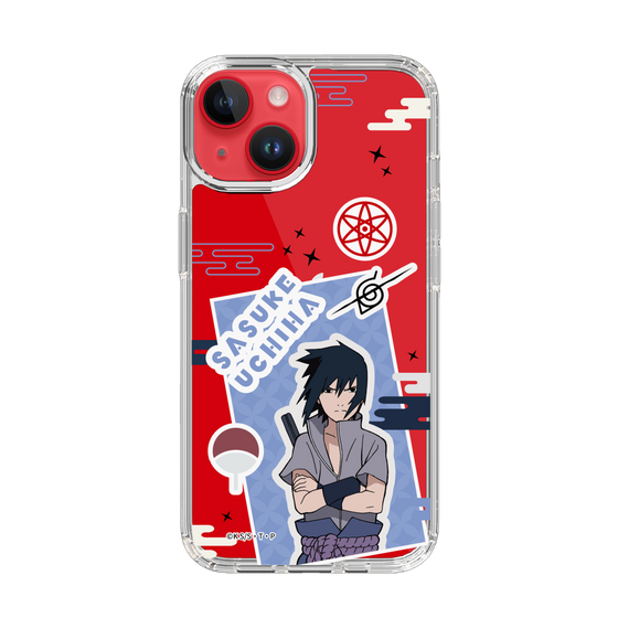 スリムプロテクションケース［ NARUTO -ナルト- 疾風伝 - ステッカー - うちはサスケ ］