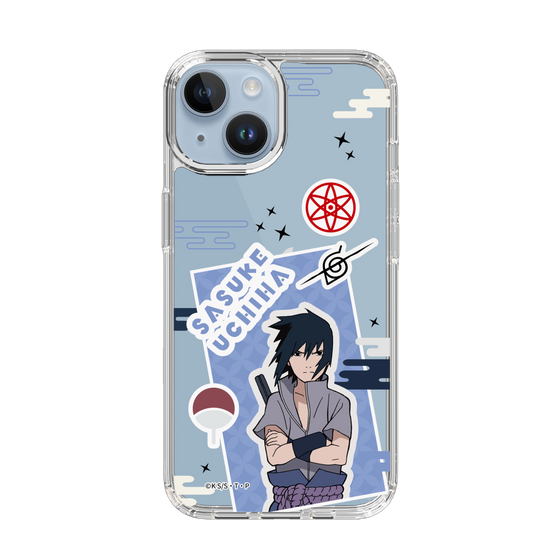 スリムプロテクションケース［ NARUTO -ナルト- 疾風伝 - ステッカー - うちはサスケ ］