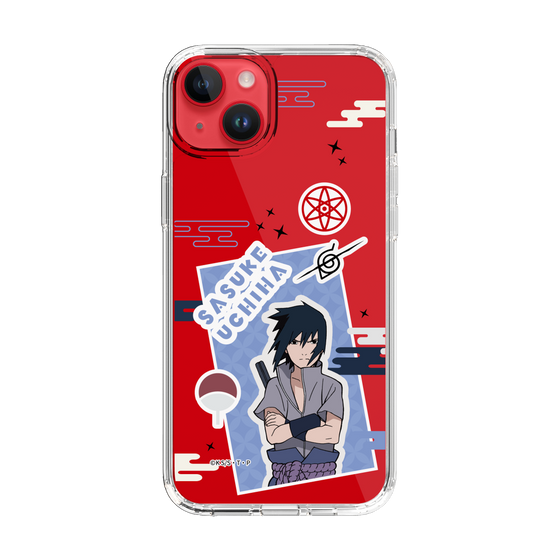 スリムプロテクションケース［ NARUTO -ナルト- 疾風伝 - ステッカー - うちはサスケ ］