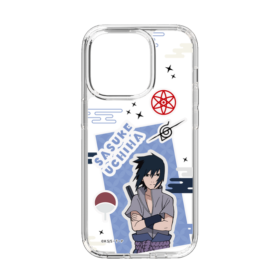 スリムプロテクションケース［ NARUTO -ナルト- 疾風伝 - ステッカー - うちはサスケ ］