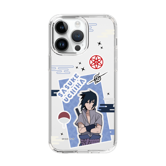 スリムプロテクションケース［ NARUTO -ナルト- 疾風伝 - ステッカー - うちはサスケ ］