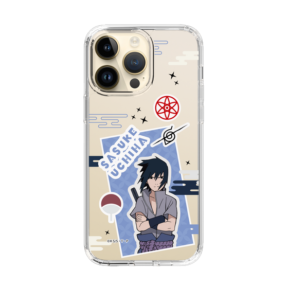 スリムプロテクションケース［ NARUTO -ナルト- 疾風伝 - ステッカー - うちはサスケ ］