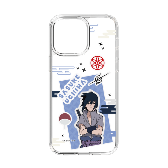 スリムプロテクションケース［ NARUTO -ナルト- 疾風伝 - ステッカー - うちはサスケ ］
