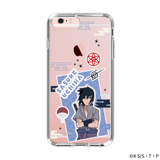 スリムプロテクションケース［ NARUTO -ナルト- 疾風伝 - ステッカー - うちはサスケ ］