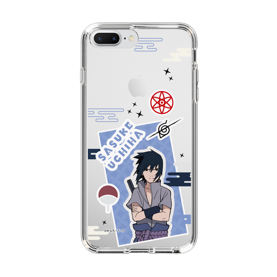 スリムプロテクションケース［ NARUTO -ナルト- 疾風伝 - ステッカー - うちはサスケ ］