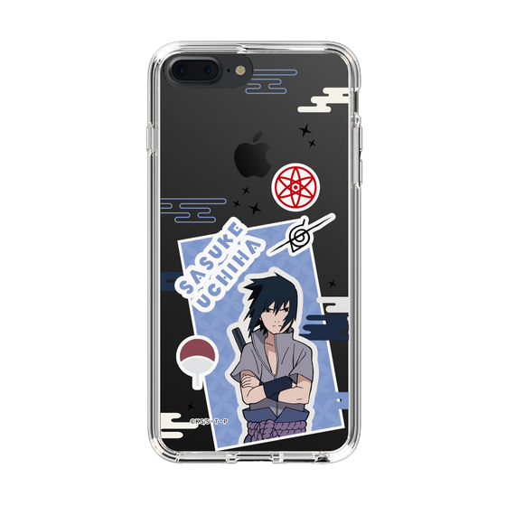 スリムプロテクションケース［ NARUTO -ナルト- 疾風伝 - ステッカー - うちはサスケ ］