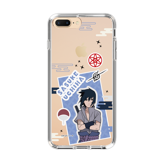 スリムプロテクションケース［ NARUTO -ナルト- 疾風伝 - ステッカー - うちはサスケ ］