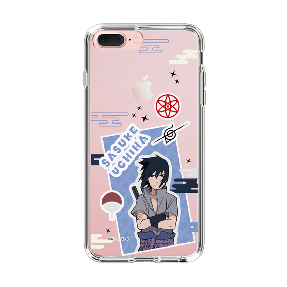 スリムプロテクションケース［ NARUTO -ナルト- 疾風伝 - ステッカー - うちはサスケ ］