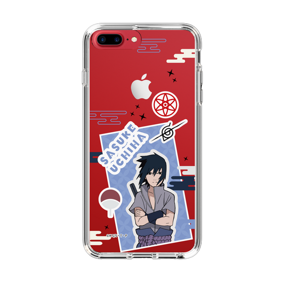 スリムプロテクションケース［ NARUTO -ナルト- 疾風伝 - ステッカー - うちはサスケ ］
