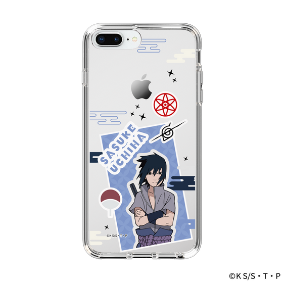 スリムプロテクションケース［ NARUTO-ナルト- 疾風伝 - ステッカー - うちはサスケ ］