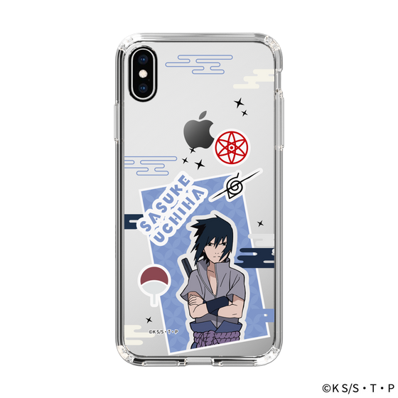 スリムプロテクションケース［ NARUTO-ナルト- 疾風伝 - ステッカー - うちはサスケ ］