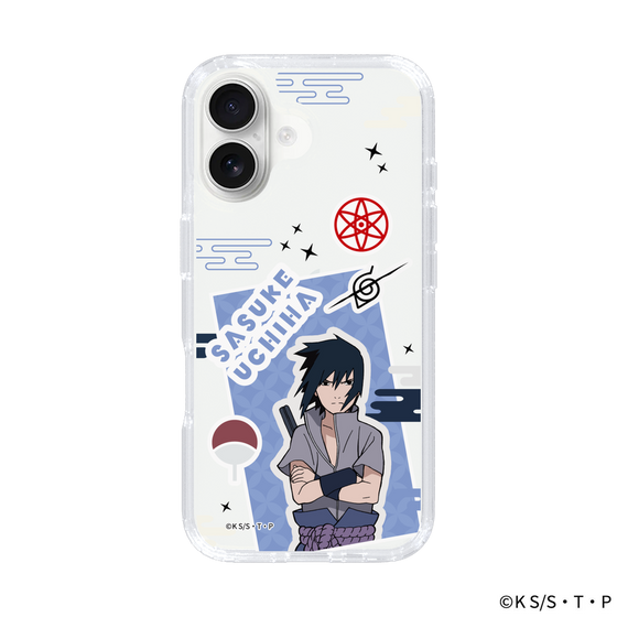スリムプロテクションケース［ NARUTO-ナルト- 疾風伝 - ステッカー - うちはサスケ ］