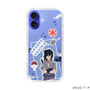 スリムプロテクションケース［ NARUTO -ナルト- 疾風伝 - ステッカー - うちはサスケ ］