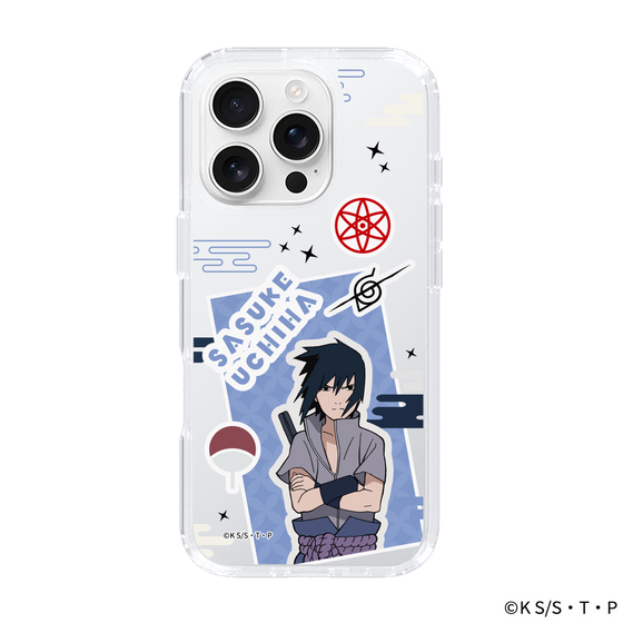 スリムプロテクションケース［ NARUTO-ナルト- 疾風伝 - ステッカー - うちはサスケ ］