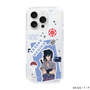 スリムプロテクションケース［ NARUTO-ナルト- 疾風伝 - ステッカー - うちはサスケ ］
