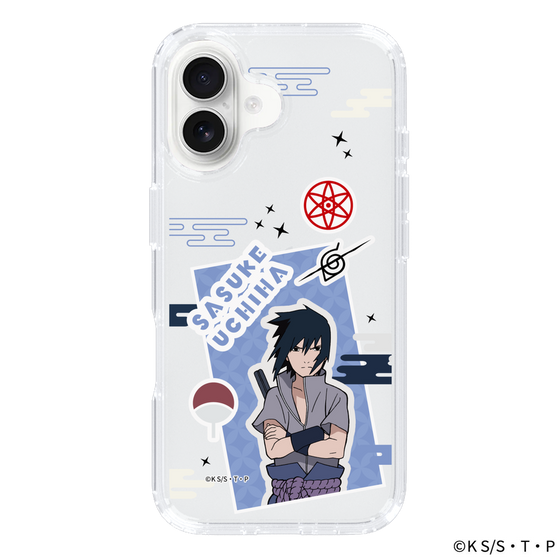 スリムプロテクションケース［ NARUTO-ナルト- 疾風伝 - ステッカー - うちはサスケ ］