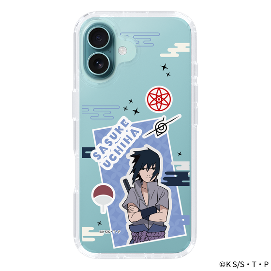 スリムプロテクションケース［ NARUTO -ナルト- 疾風伝 - ステッカー - うちはサスケ ］