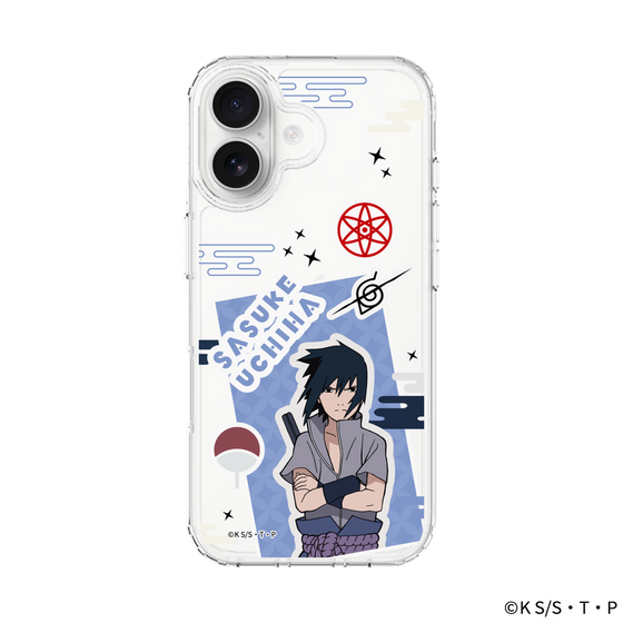 スリムプロテクションケース［ NARUTO-ナルト- 疾風伝 - ステッカー - うちはサスケ ］