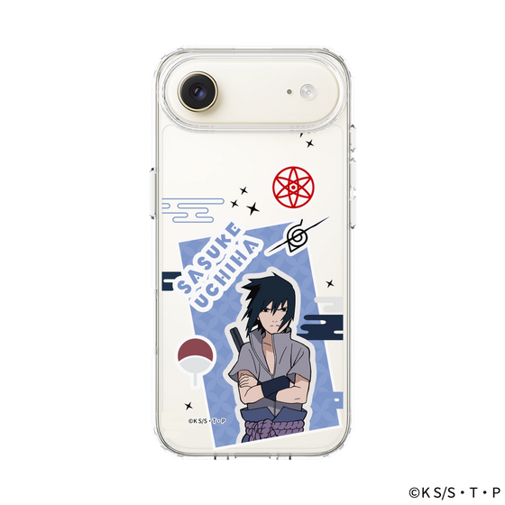 スリムプロテクションケース［ NARUTO -ナルト- 疾風伝 - ステッカー - うちはサスケ ］