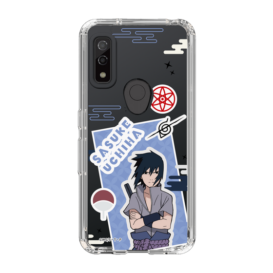 スリムプロテクションケース［ NARUTO -ナルト- 疾風伝 - ステッカー - うちはサスケ ］
