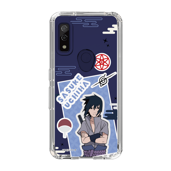 スリムプロテクションケース［ NARUTO -ナルト- 疾風伝 - ステッカー - うちはサスケ ］