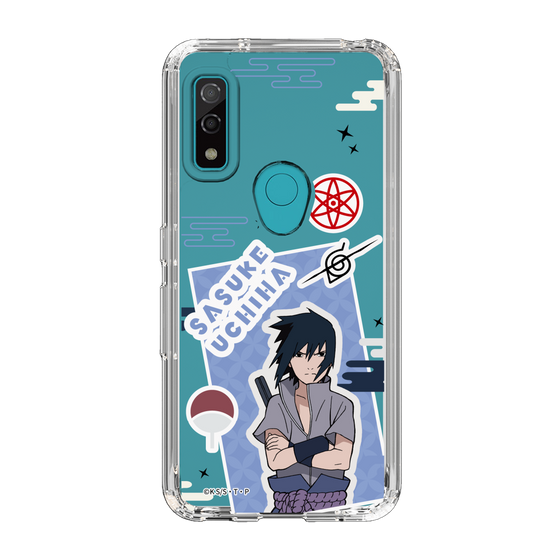 スリムプロテクションケース［ NARUTO -ナルト- 疾風伝 - ステッカー - うちはサスケ ］