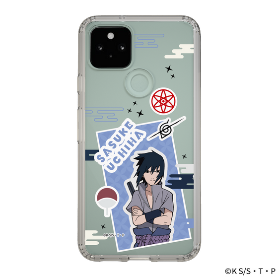 スリムプロテクションケース［ NARUTO-ナルト- 疾風伝 - ステッカー - うちはサスケ ］