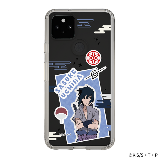 スリムプロテクションケース［ NARUTO -ナルト- 疾風伝 - ステッカー - うちはサスケ ］