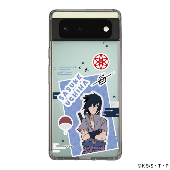 スリムプロテクションケース［ NARUTO-ナルト- 疾風伝 - ステッカー - うちはサスケ ］