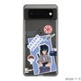 スリムプロテクションケース［ NARUTO -ナルト- 疾風伝 - ステッカー - うちはサスケ ］