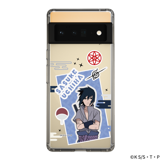 スリムプロテクションケース［ NARUTO -ナルト- 疾風伝 - ステッカー - うちはサスケ ］