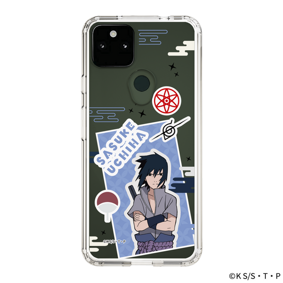 スリムプロテクションケース［ NARUTO-ナルト- 疾風伝 - ステッカー - うちはサスケ ］