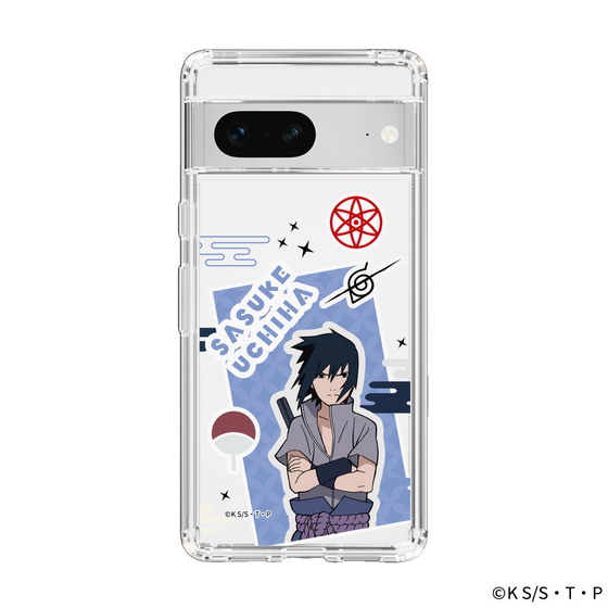 スリムプロテクションケース［ NARUTO-ナルト- 疾風伝 - ステッカー - うちはサスケ ］