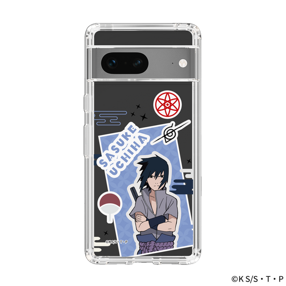 スリムプロテクションケース［ NARUTO -ナルト- 疾風伝 - ステッカー - うちはサスケ ］